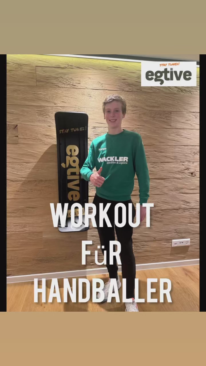 Video laden: Workout für Handballer am egtive-board