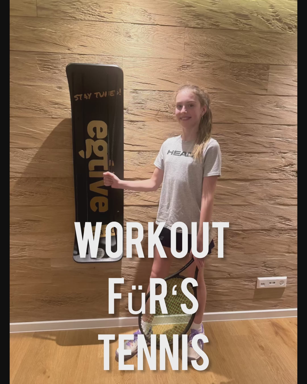 Video laden: Workout für Tennisspieler am egtive-board